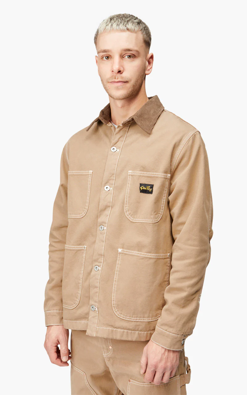 Stan Ray Winter Barn Coat Khaki Duck - Image 8