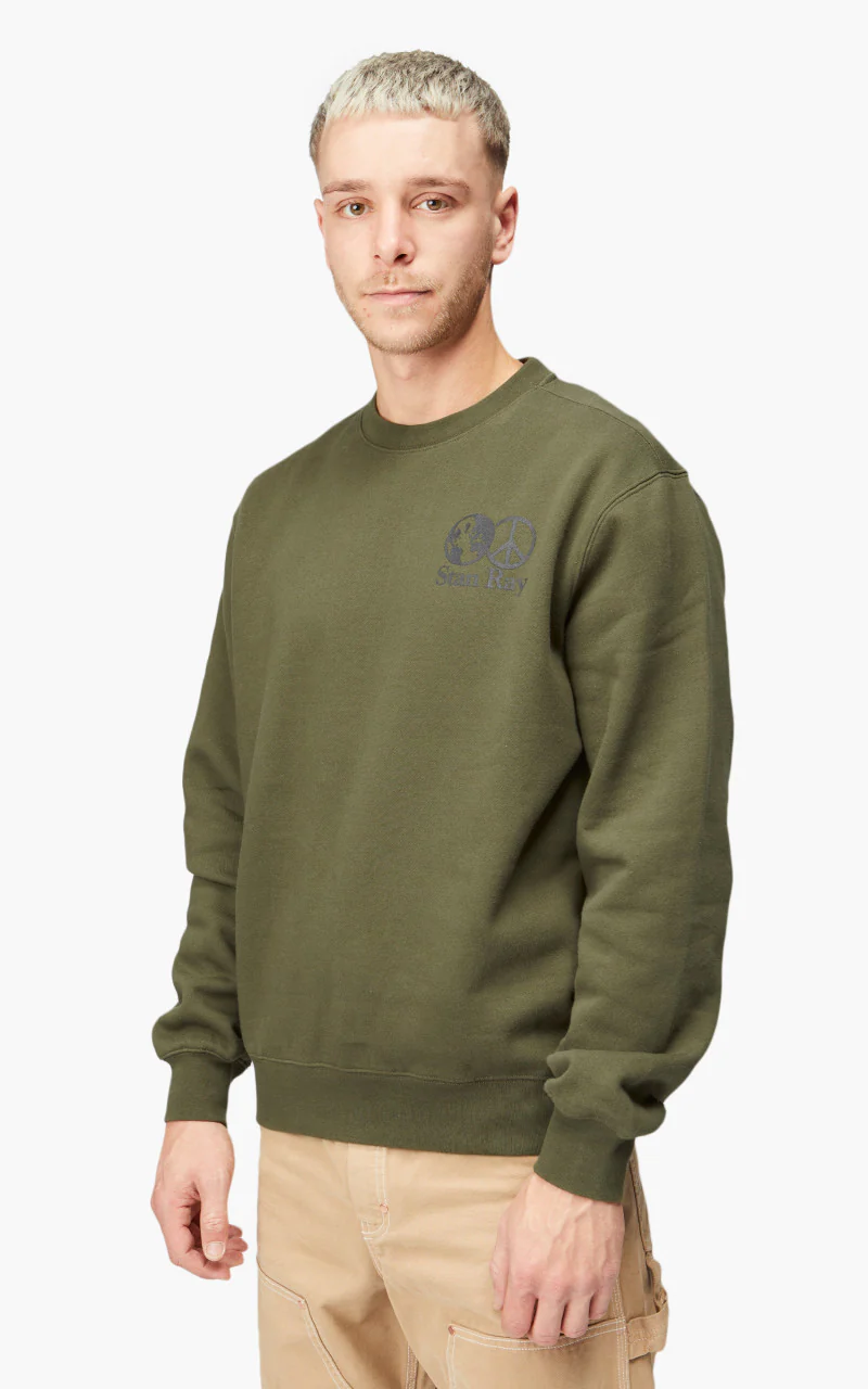 Stan Ray World Peace Crew Olive Green - Image 4