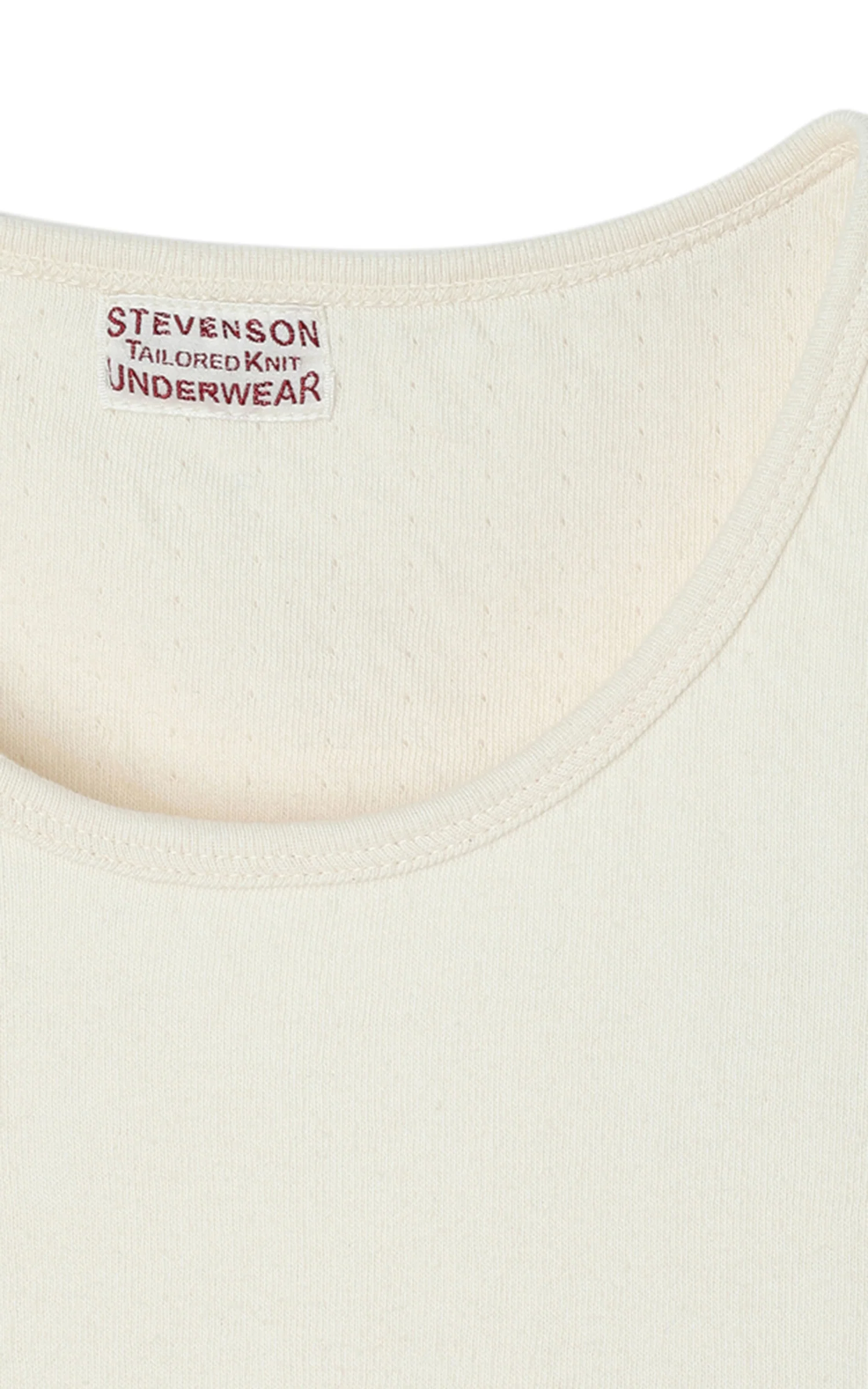 Stevenson Overall Co. DualComfort Cotton Tank Natural - Image 3