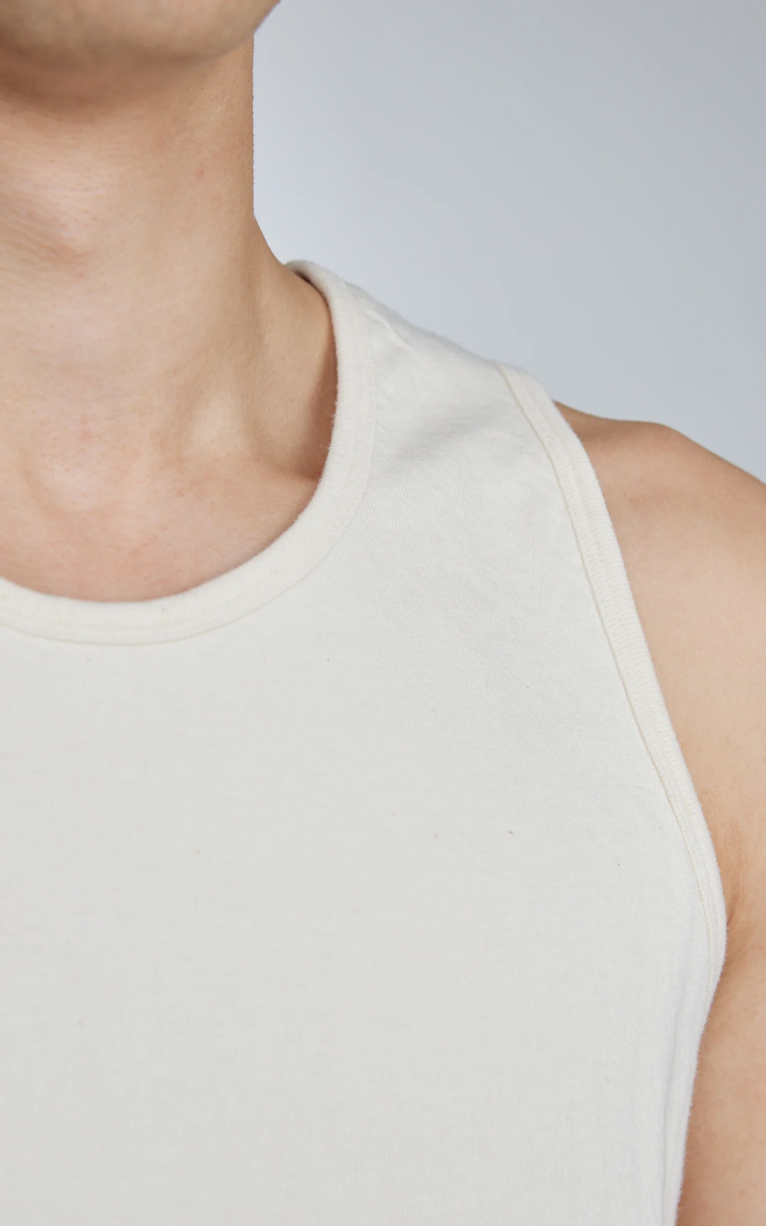 Stevenson Overall Co. DualComfort Cotton Tank Natural - Image 5