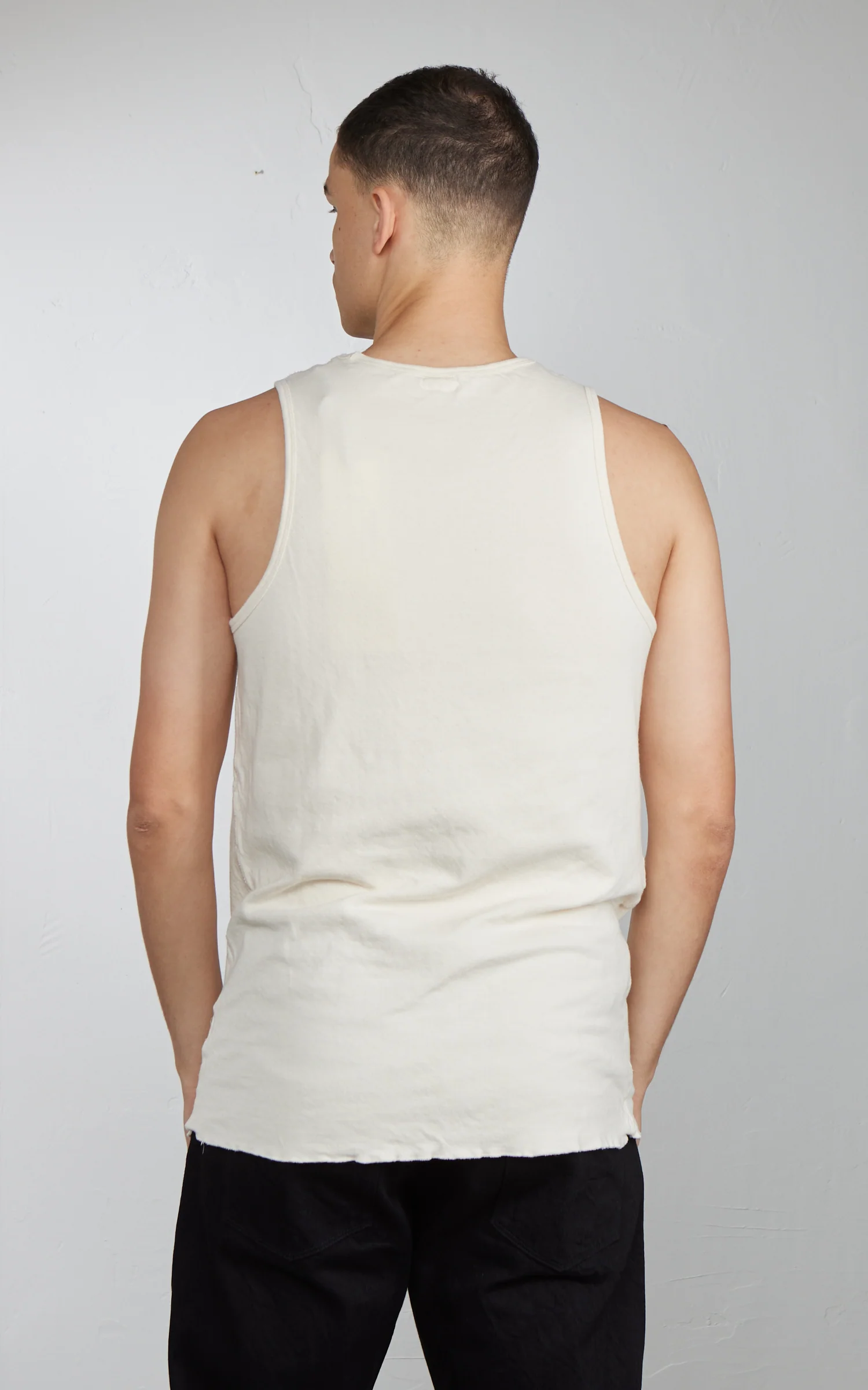 Stevenson Overall Co. DualComfort Cotton Tank Natural - Image 6