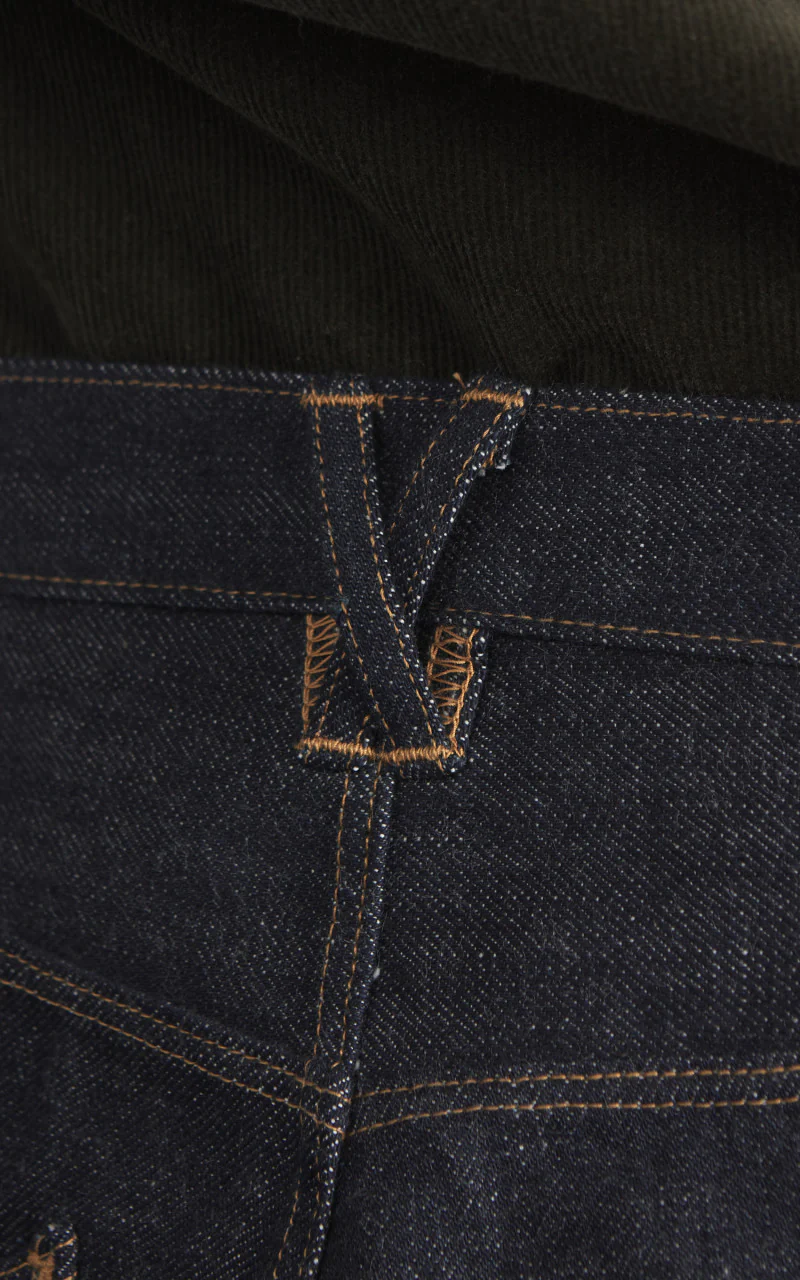 Stevenson Overall Co. Encinitas Jeans Selvedge Unwashed Indigo - Image 7