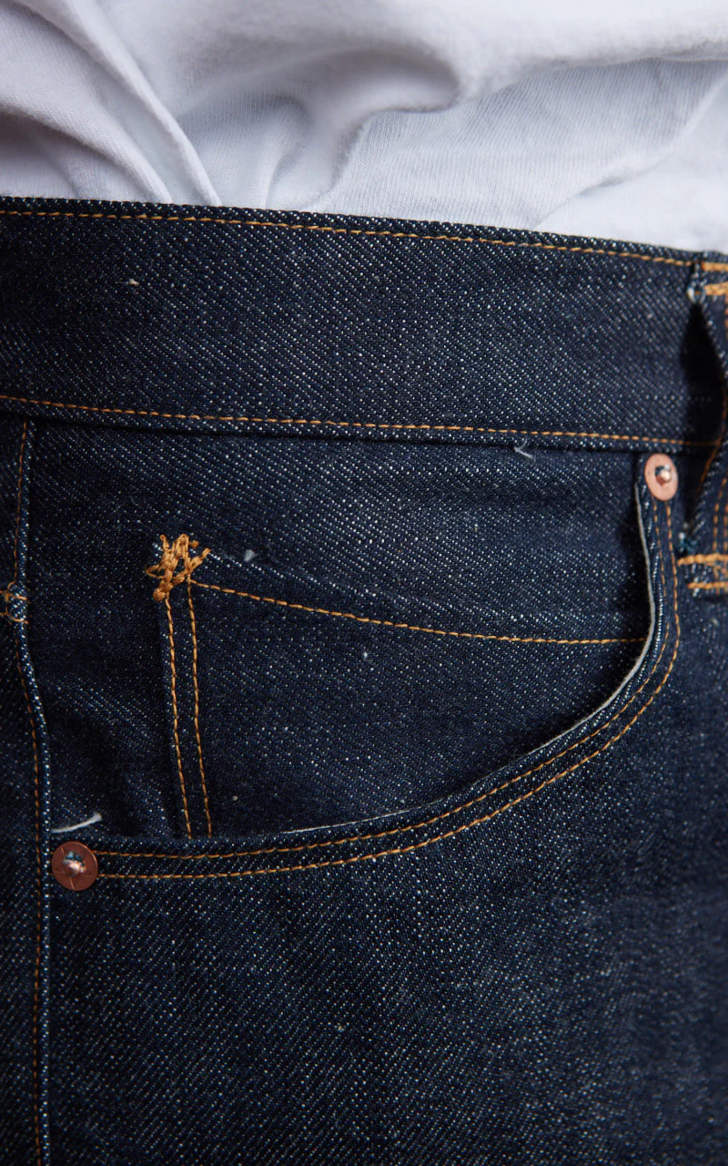 Stevenson Overall Co. La Jolla Jeans Selvedge Unwashed Indigo - Image 10