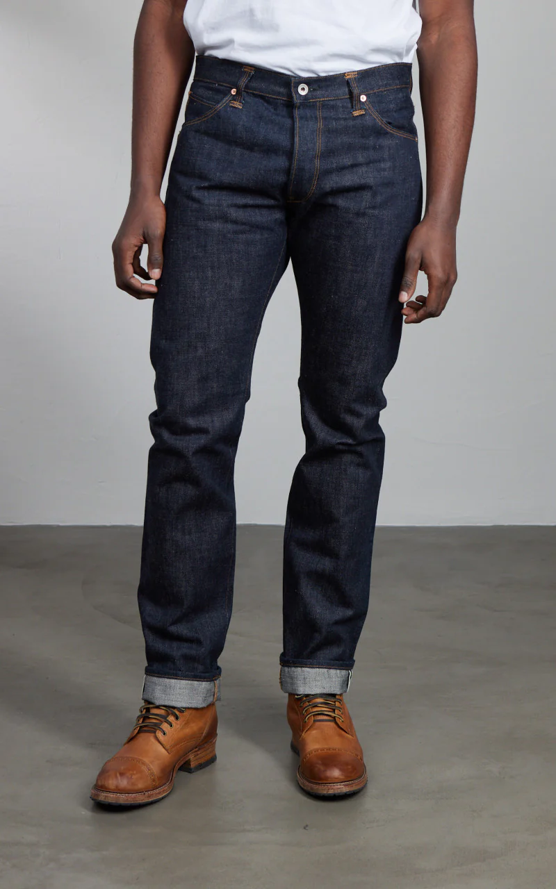 Stevenson Overall Co. La Jolla Jeans Selvedge Unwashed Indigo - Image 2
