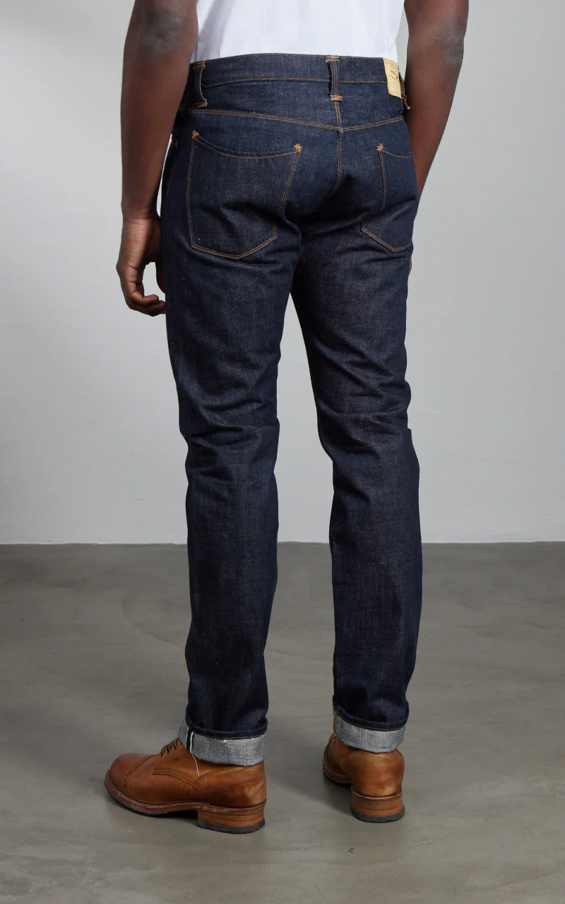 Stevenson Overall Co. La Jolla Jeans Selvedge Unwashed Indigo - Image 3