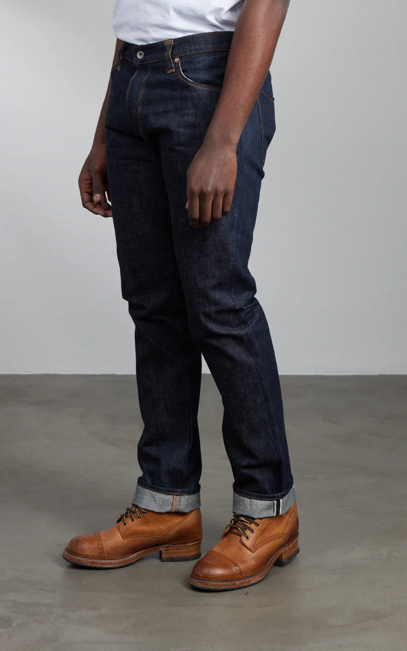 Stevenson Overall Co. La Jolla Jeans Selvedge Unwashed Indigo - Image 4
