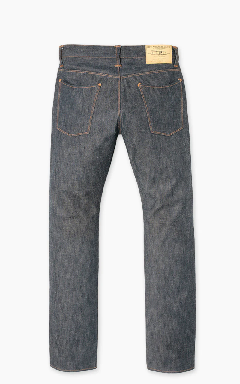 Stevenson Overall Co. La Jolla Jeans Selvedge Unwashed Indigo - Image 6
