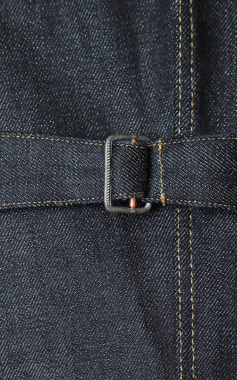 Stevenson Overall Co. Ranch Rider Denim Jacket Unwashed Indigo - Image 6