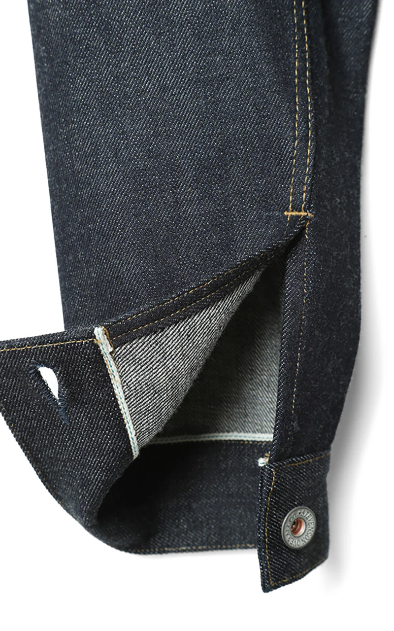 Stevenson Overall Co. Ranch Rider Denim Jacket Unwashed Indigo - Image 7