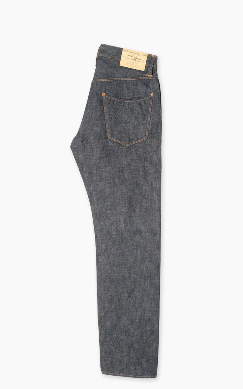 Stevenson Overall Co. Ventura Jeans Selvedge Unwashed Indigo - Image 7