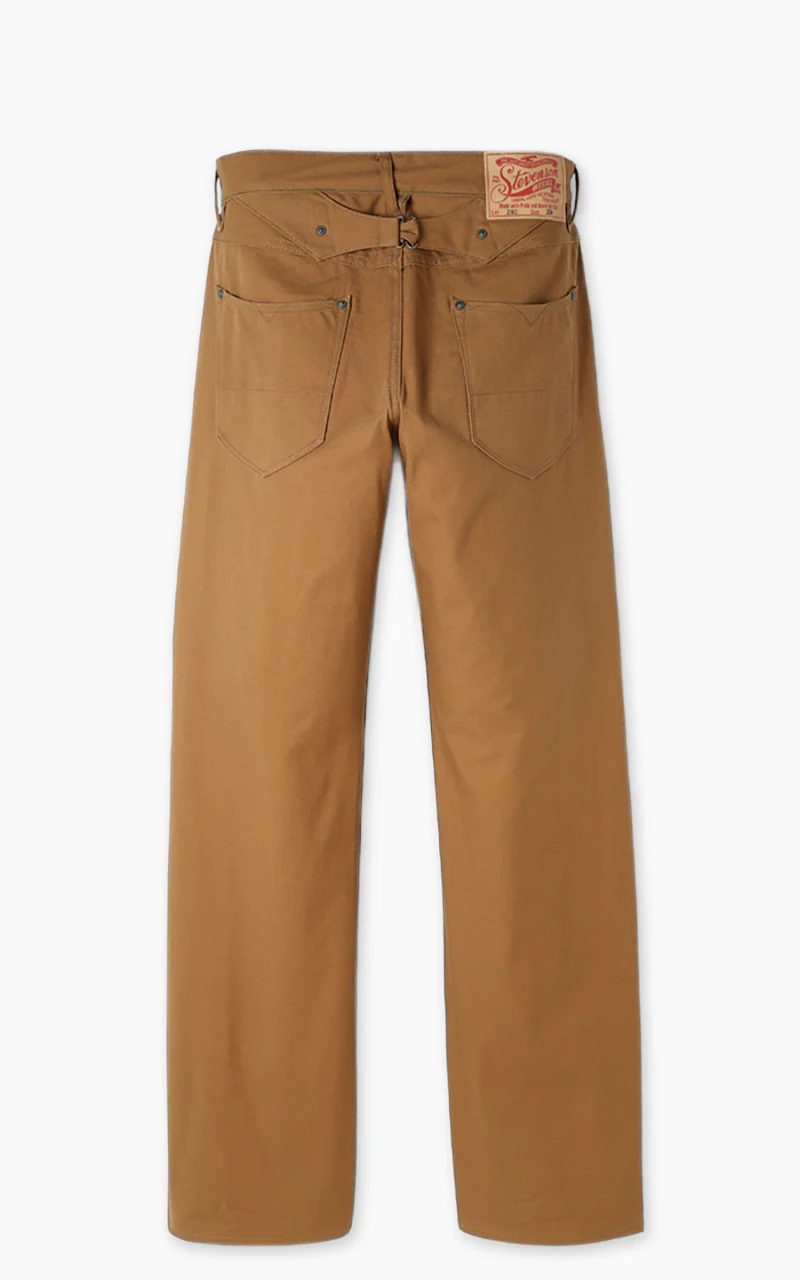 Stevenson Overall Co. Visalia Canvas Trouser Selvedge Brown - Image 3