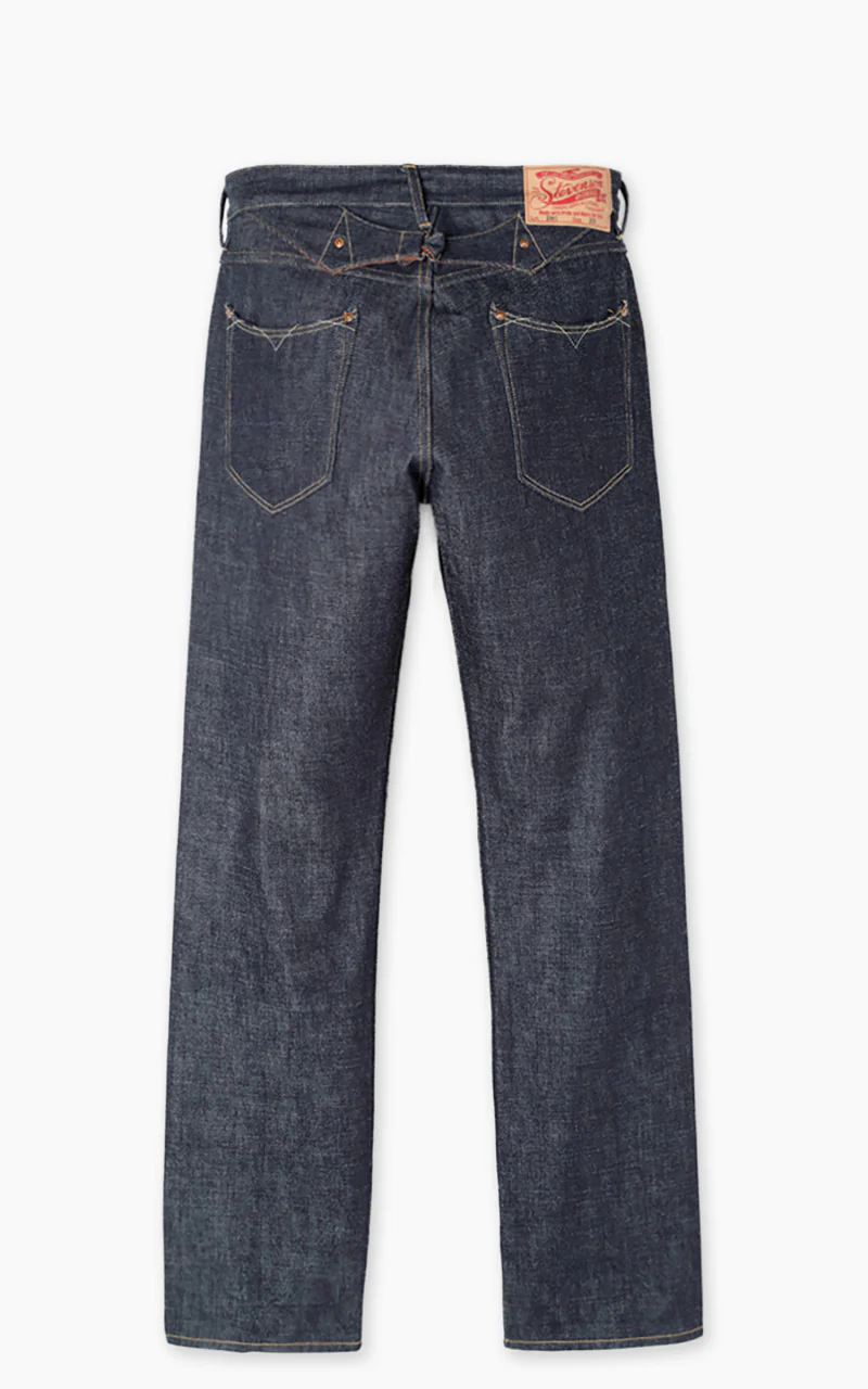 Stevenson Overall Co. Visalia Jeans Selvedge Unwashed Indigo - Image 3