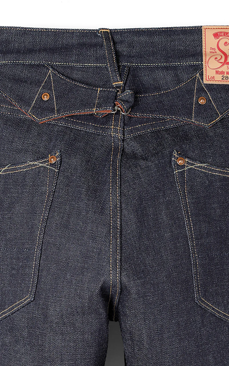 Stevenson Overall Co. Visalia Jeans Selvedge Unwashed Indigo - Image 5