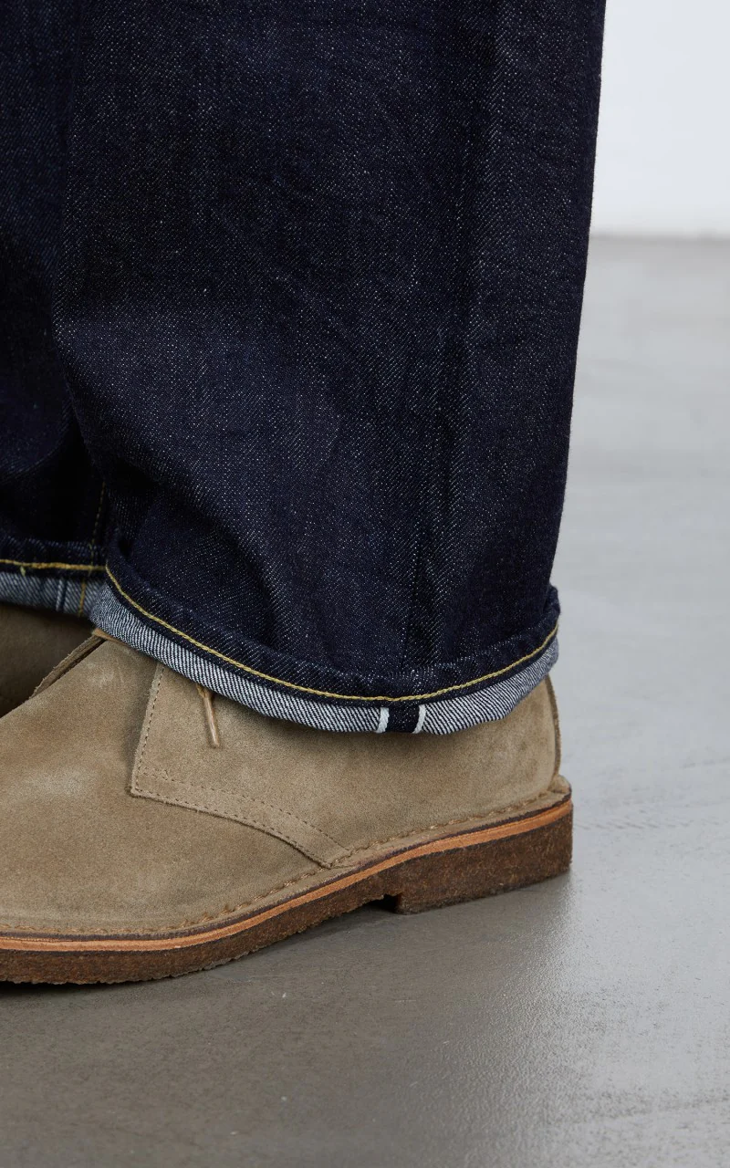 Still By Hand 5 Pocket Denim Pants Navy - Image 13
