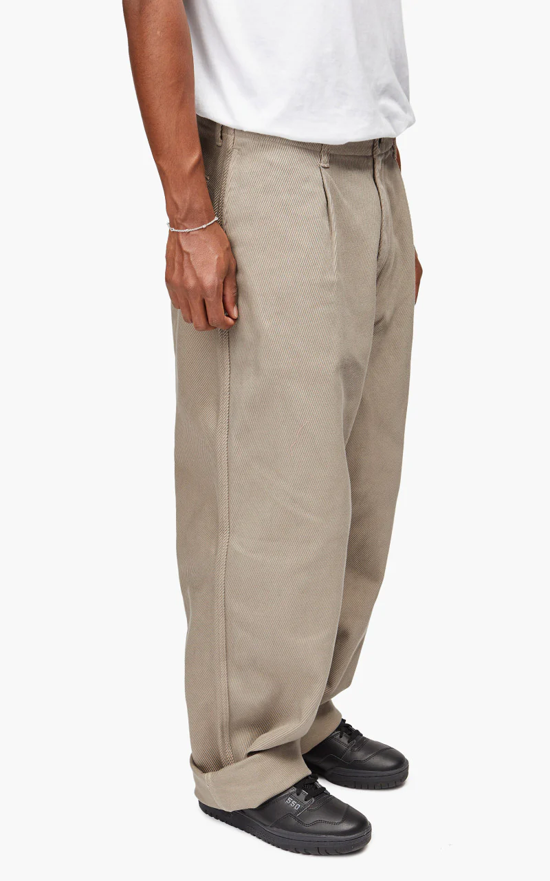 Still By Hand Garment Dyed Wide Pants Greige - Image 6