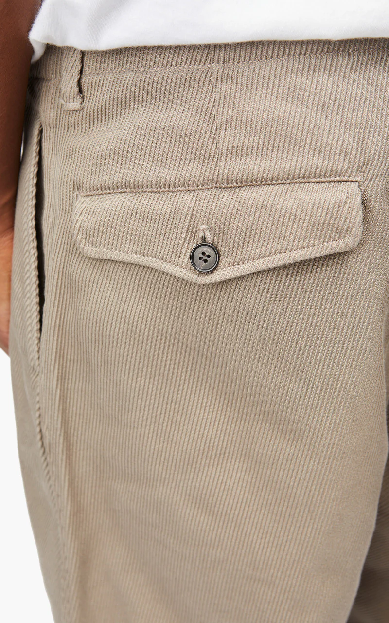 Still By Hand Garment Dyed Wide Pants Greige - Image 8