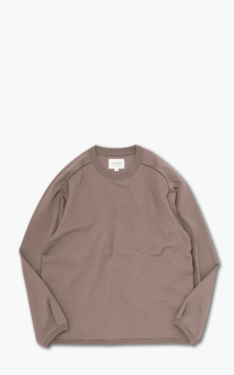 Still By Hand Lightweight Sweatshirt Mocha