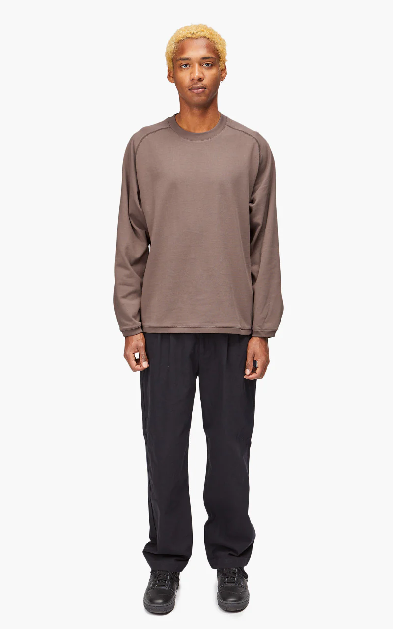 Still By Hand Lightweight Sweatshirt Mocha - Image 2
