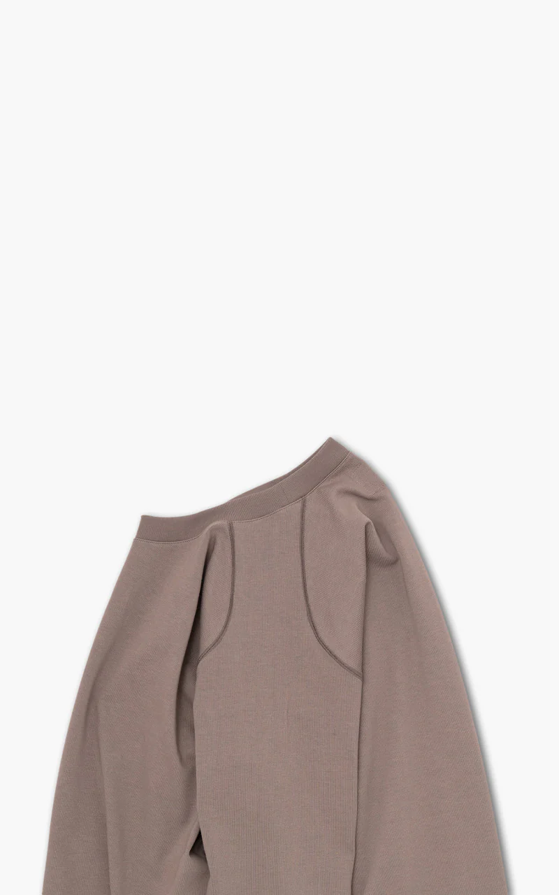 Still By Hand Lightweight Sweatshirt Mocha - Image 4