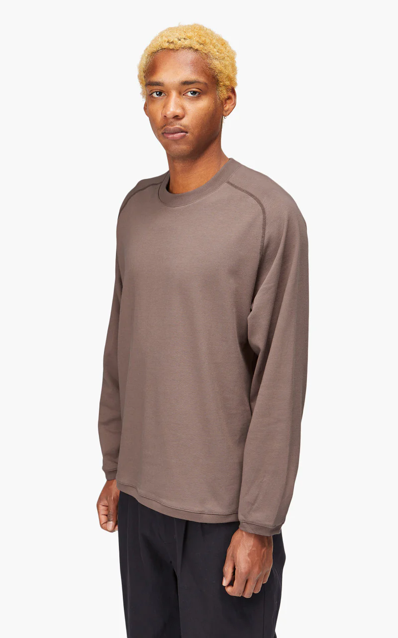 Still By Hand Lightweight Sweatshirt Mocha - Image 6