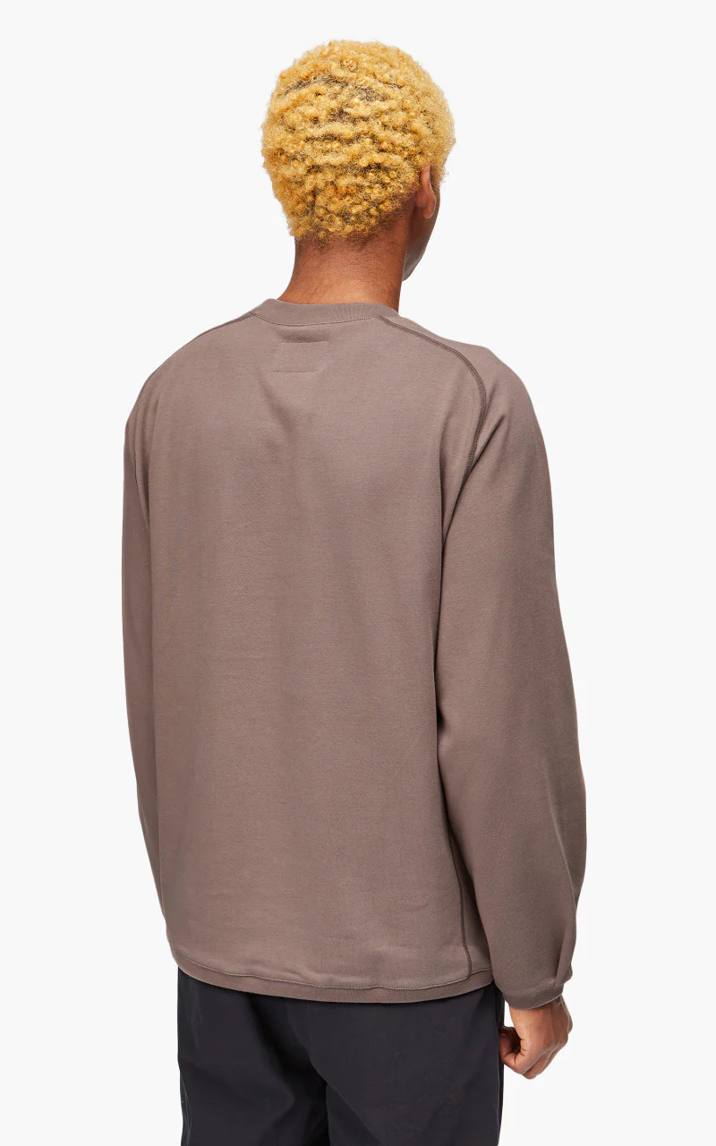 Still By Hand Lightweight Sweatshirt Mocha - Image 8