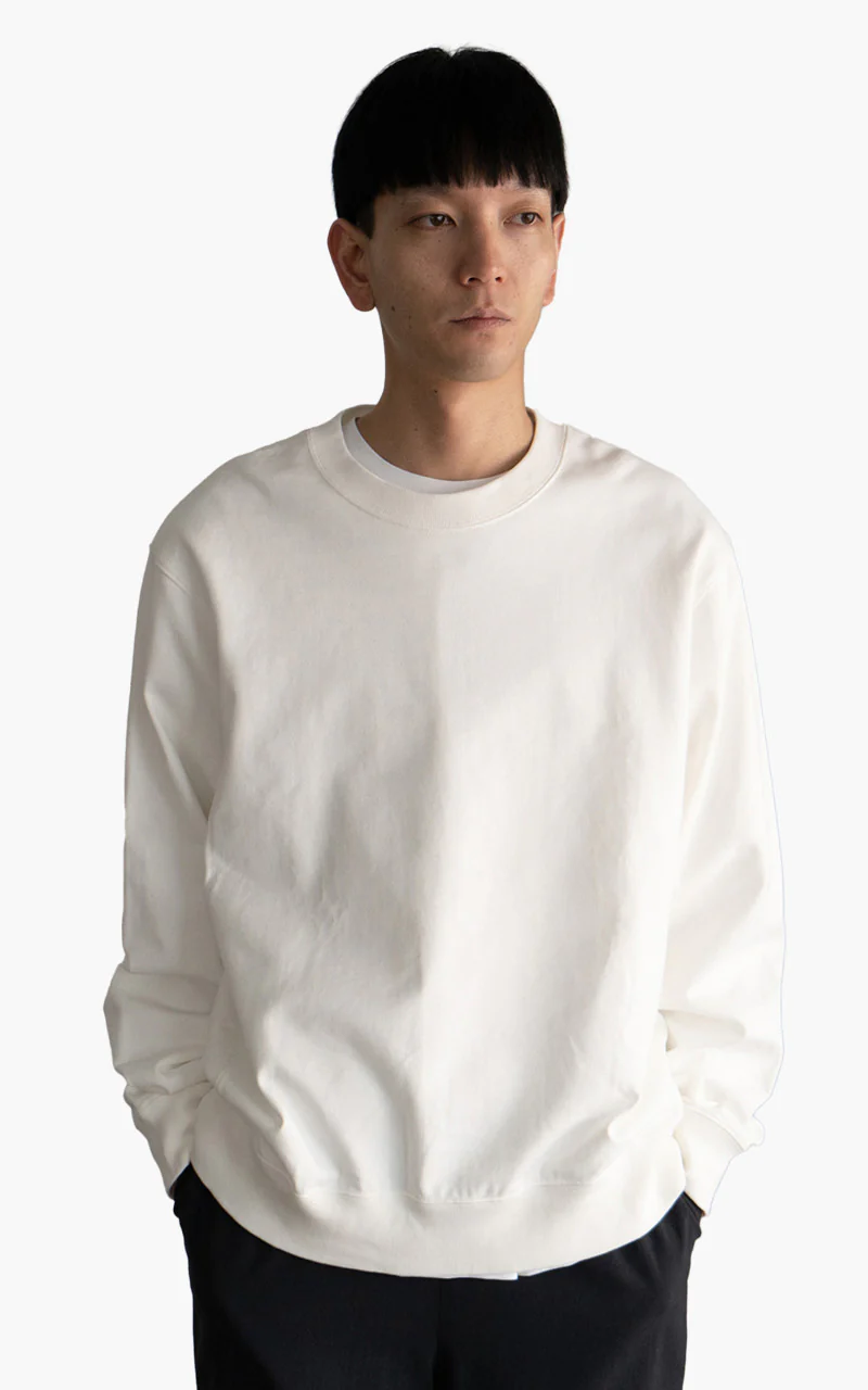 Still By Hand Pivot Sleeve Sweatshirt Off White - Image 2