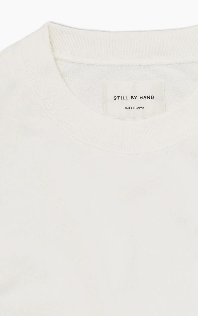 Still By Hand Pivot Sleeve Sweatshirt Off White - Image 3