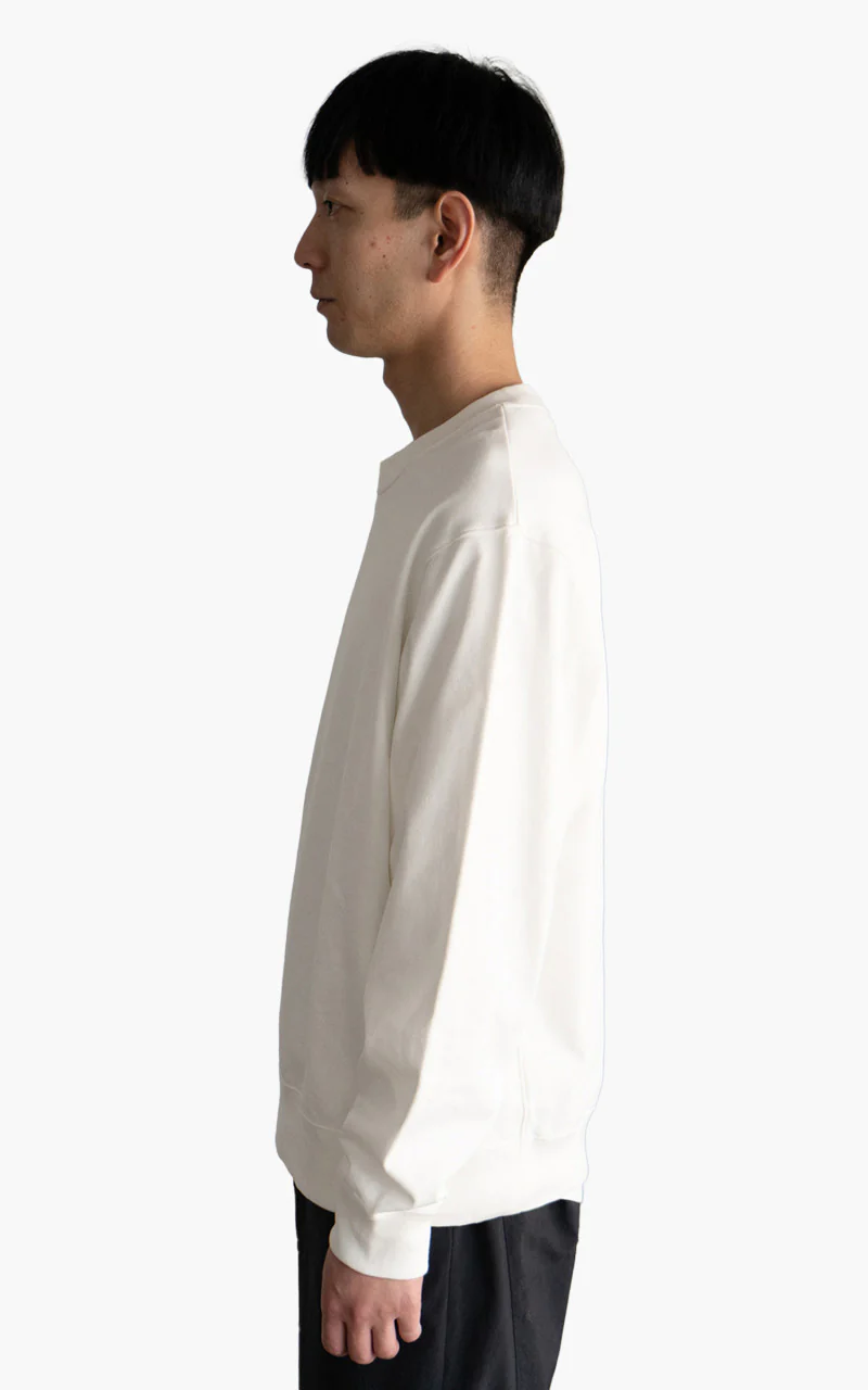 Still By Hand Pivot Sleeve Sweatshirt Off White - Image 4