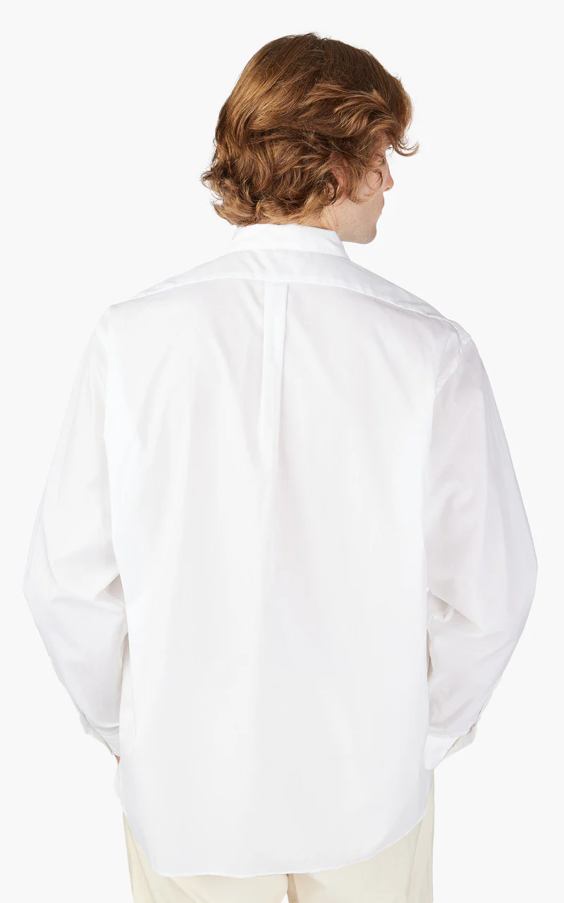 Still By Hand Regular Collar Shirt White - Image 7