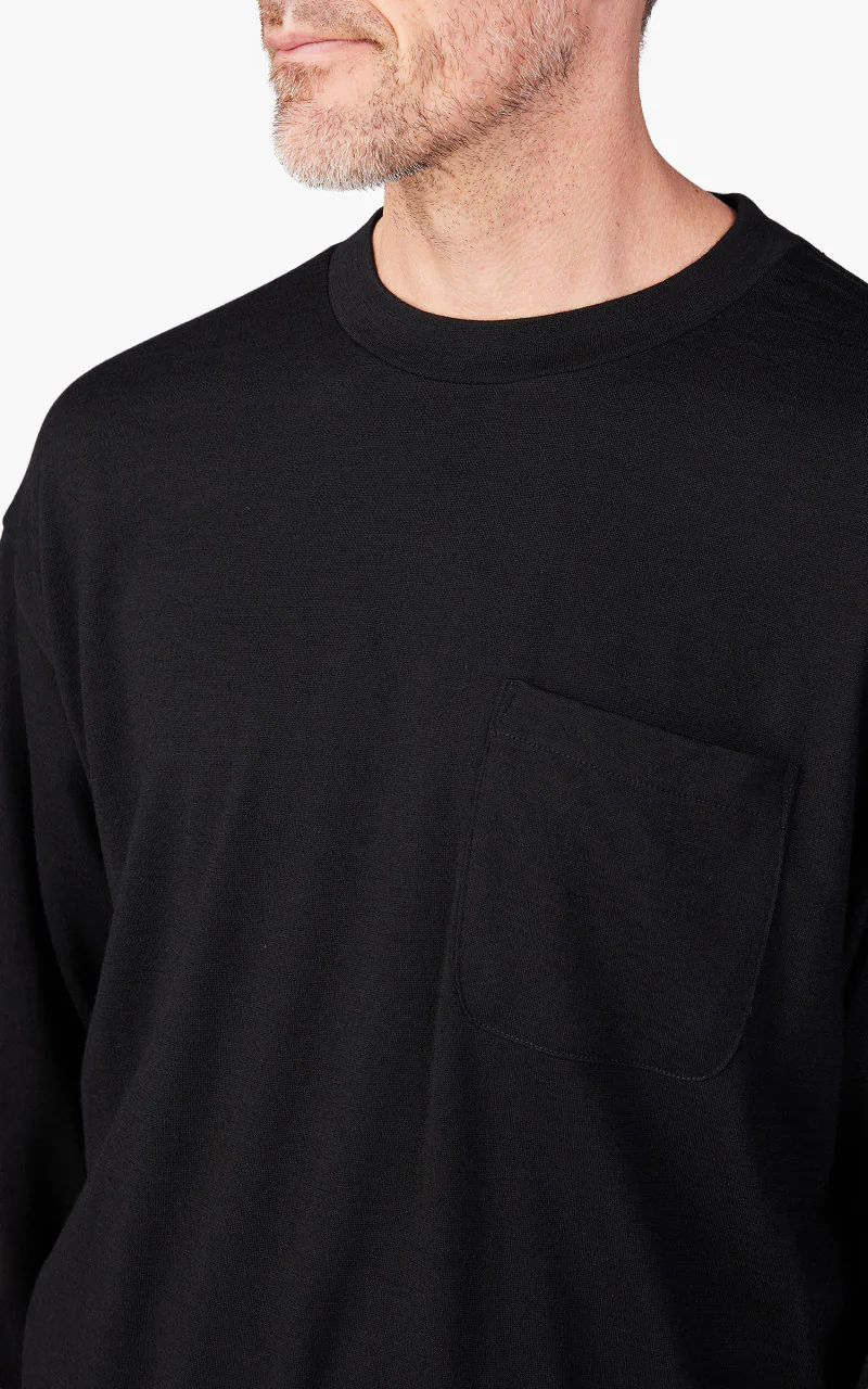 Still By Hand Washable Wool Long Sleeve Black - Image 4