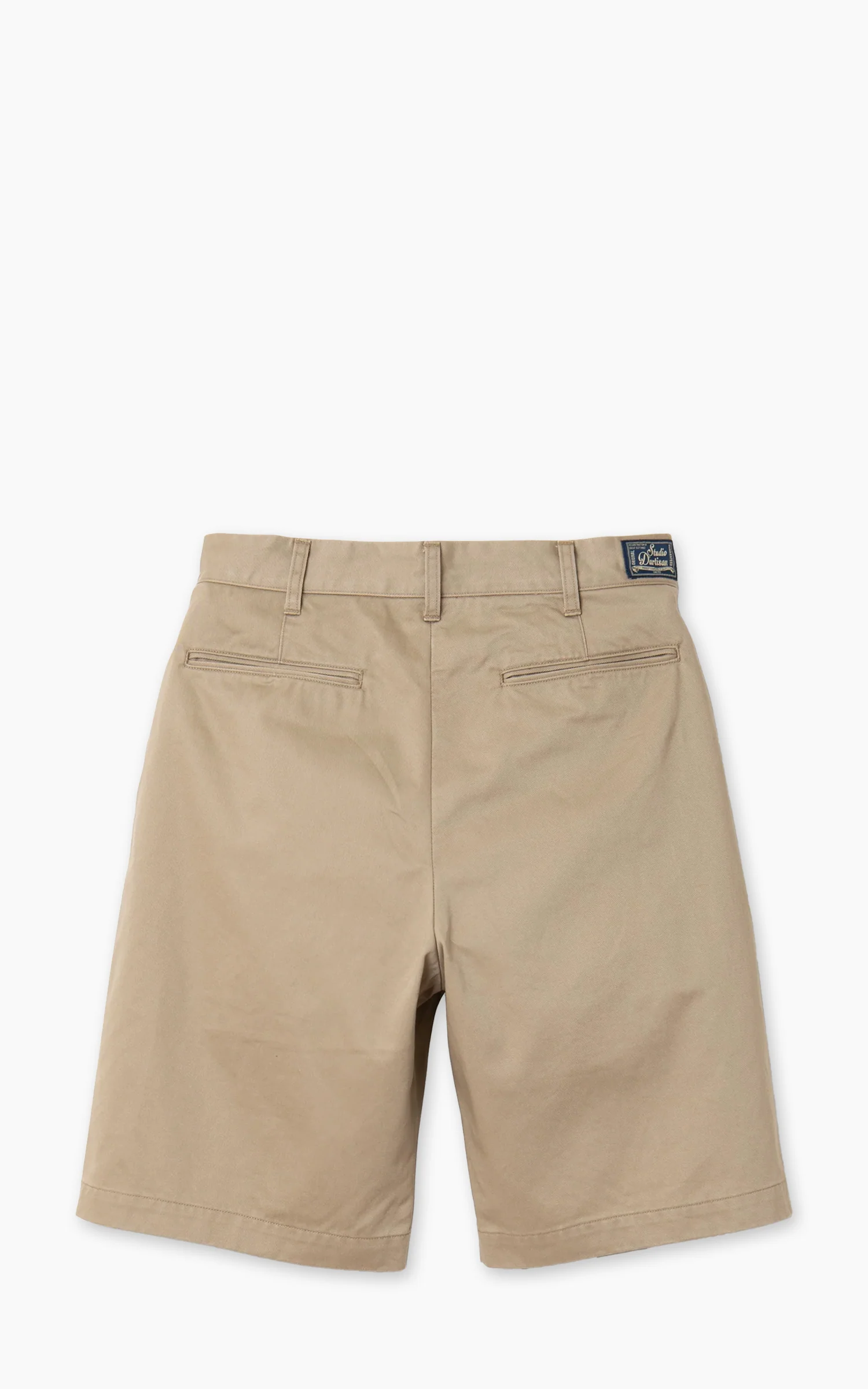 Studio D'Artisan 1925 Chino Shorts Beige - Image 3