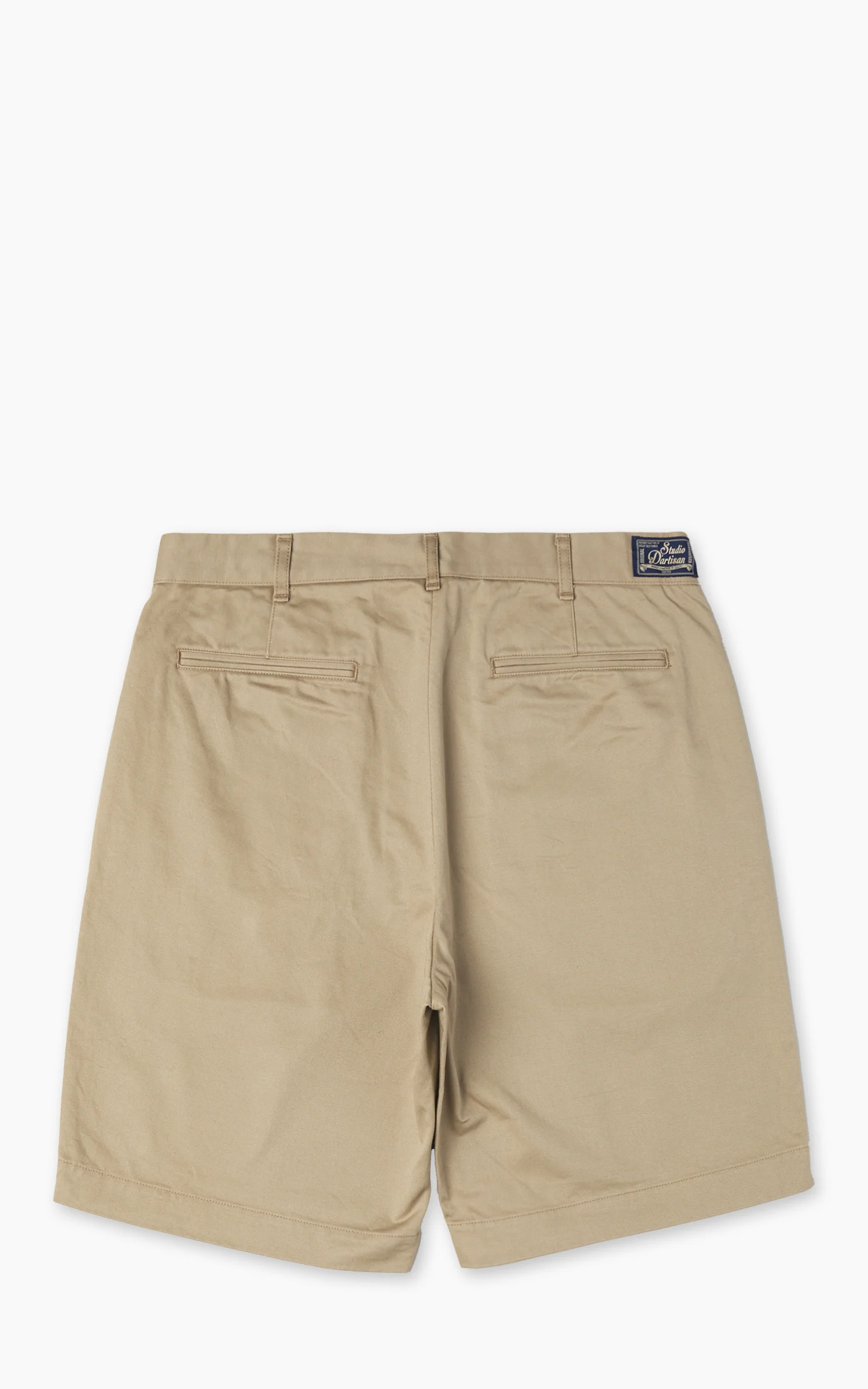 Studio D'Artisan 1925 Chino Shorts Beige - Image 7