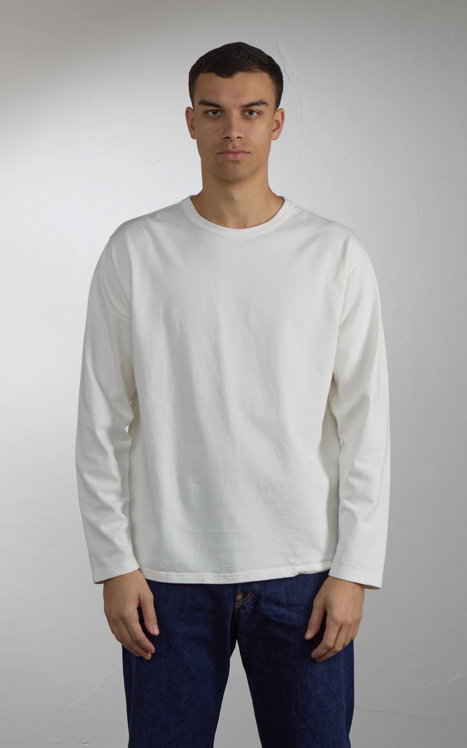 Studio D'Artisan 8186 Suvin Gold Longsleeve White - Image 2
