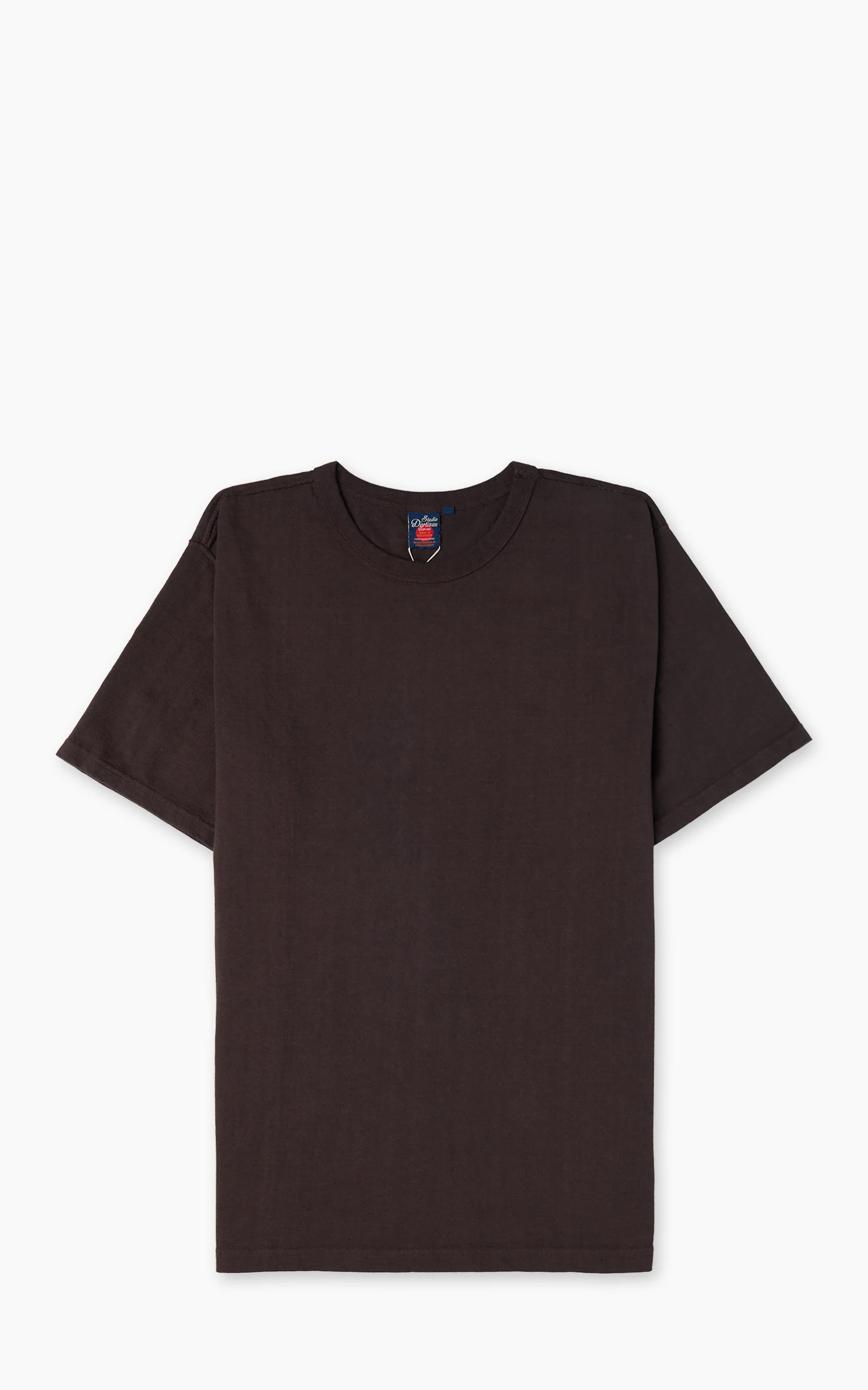 Studio D'Artisan 9913 Loopwheeled T-Shirt Pack Charcoal Black
