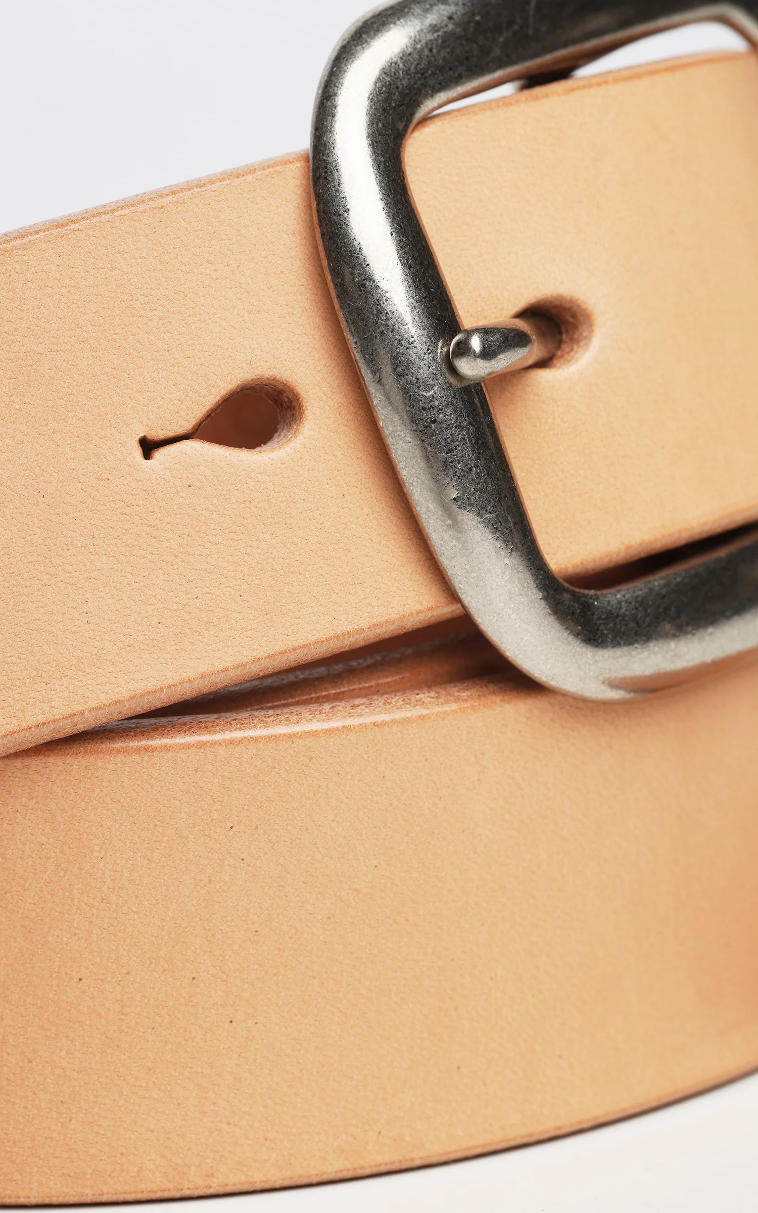 Studio D'Artisan B-81 Leather Belt Natural - Image 2