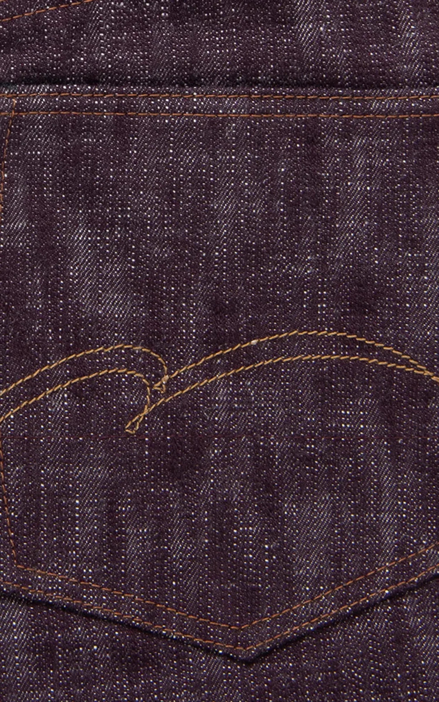Studio D'Artisan D1904 FUTA-AI Regular Straight Selvedge Jeans One Wash Indigo - Image 10