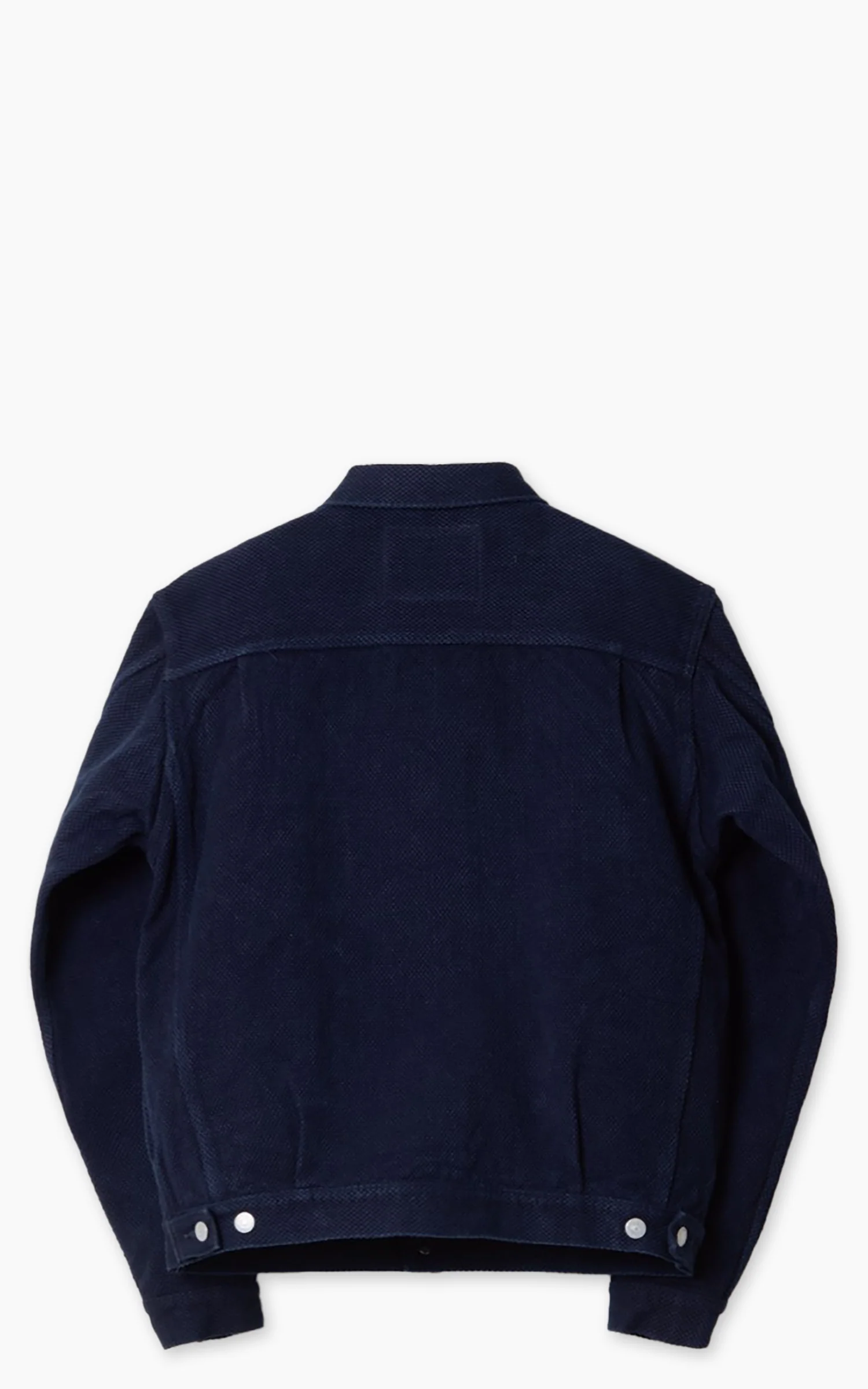 Studio D'Artisan 4619 Sashiko Denim 2nd Type Jacket One Wash Indigo - Image 3