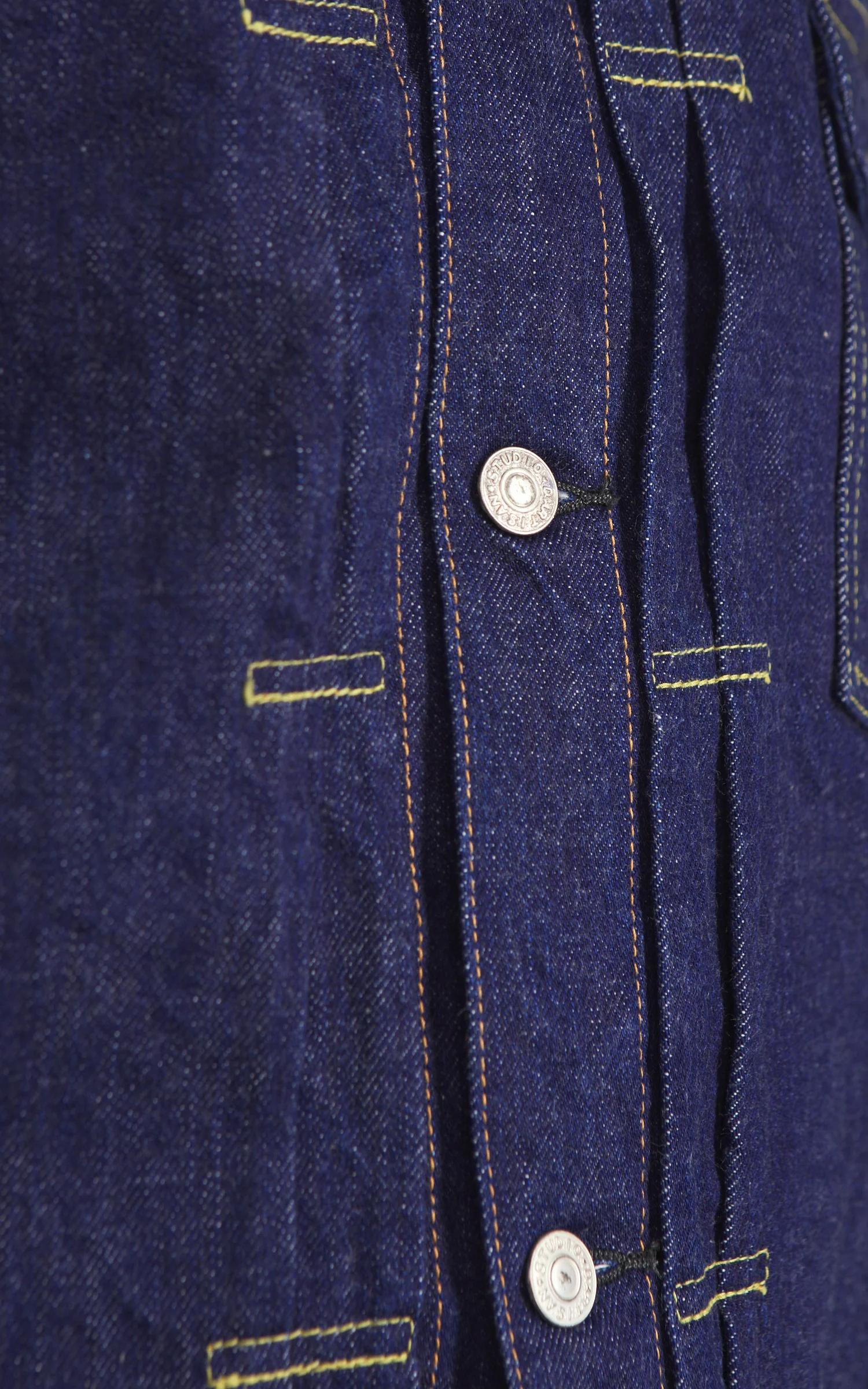 Studio D'Artisan SD-DO1J "The Origin" Type 1 Denim Jacket One Wash Indigo - Image 6