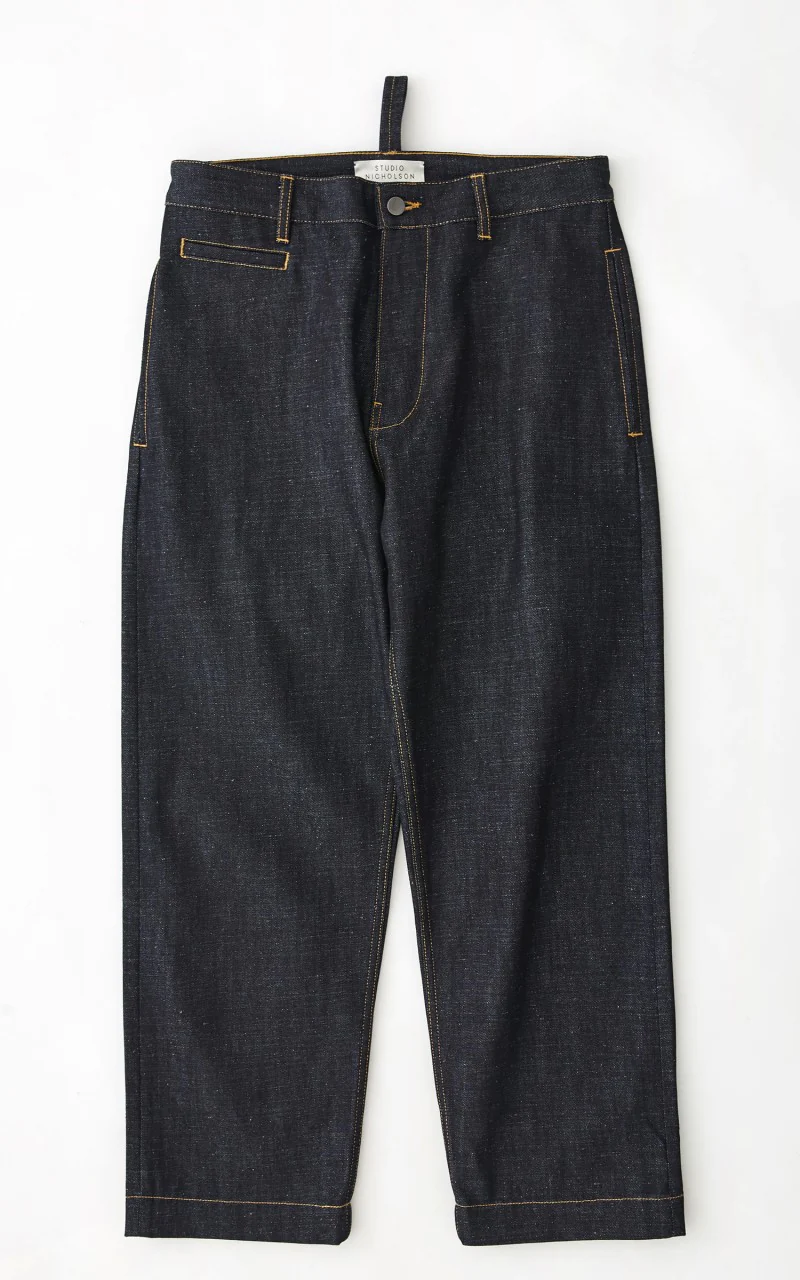 Studio Nicholson Bill Pant Selvedge Denim Indigo