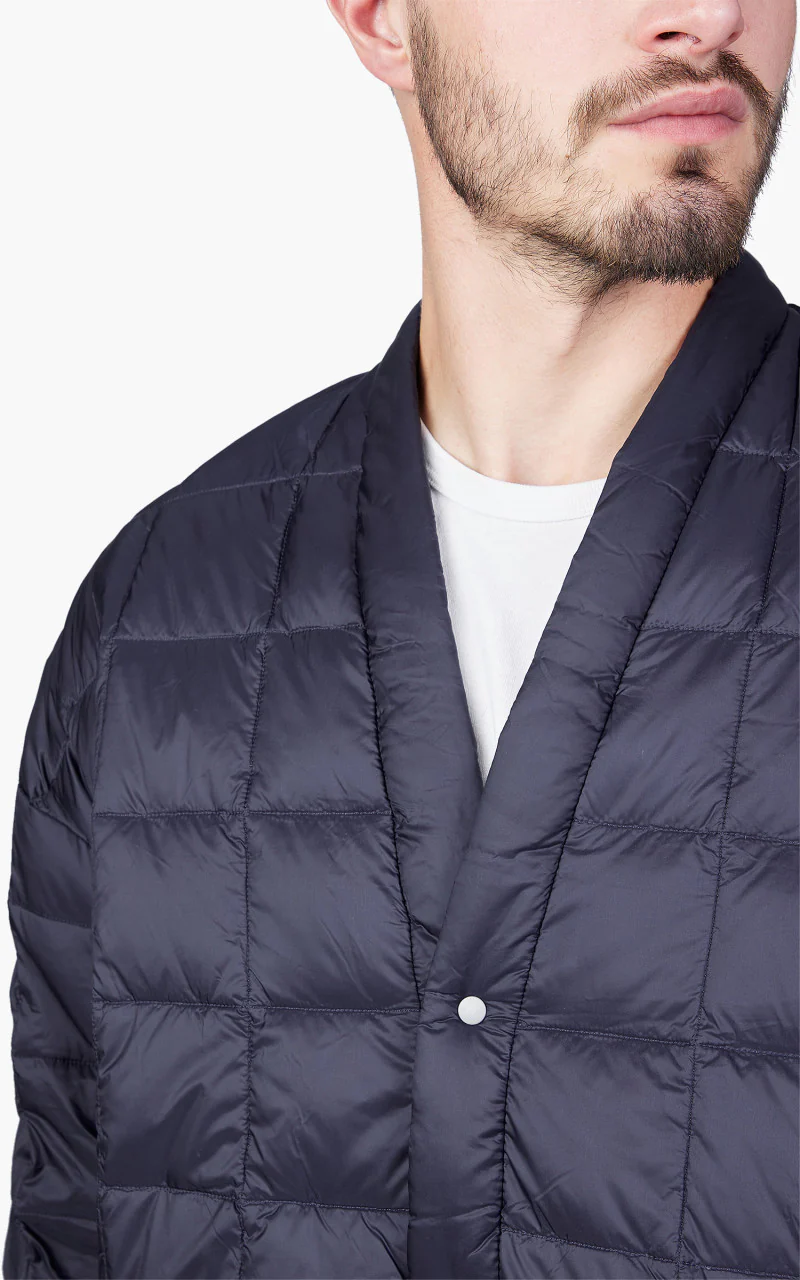 Taion Hanten Down Cardigan Navy - Image 5