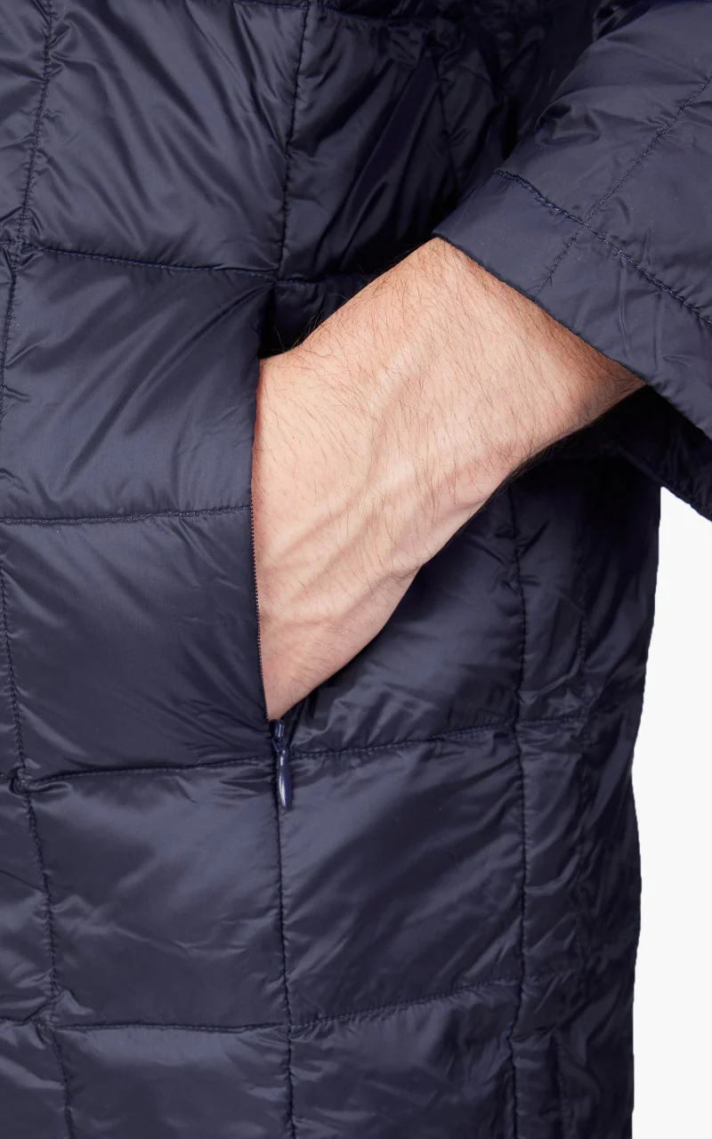 Taion Hanten Down Cardigan Navy - Image 6