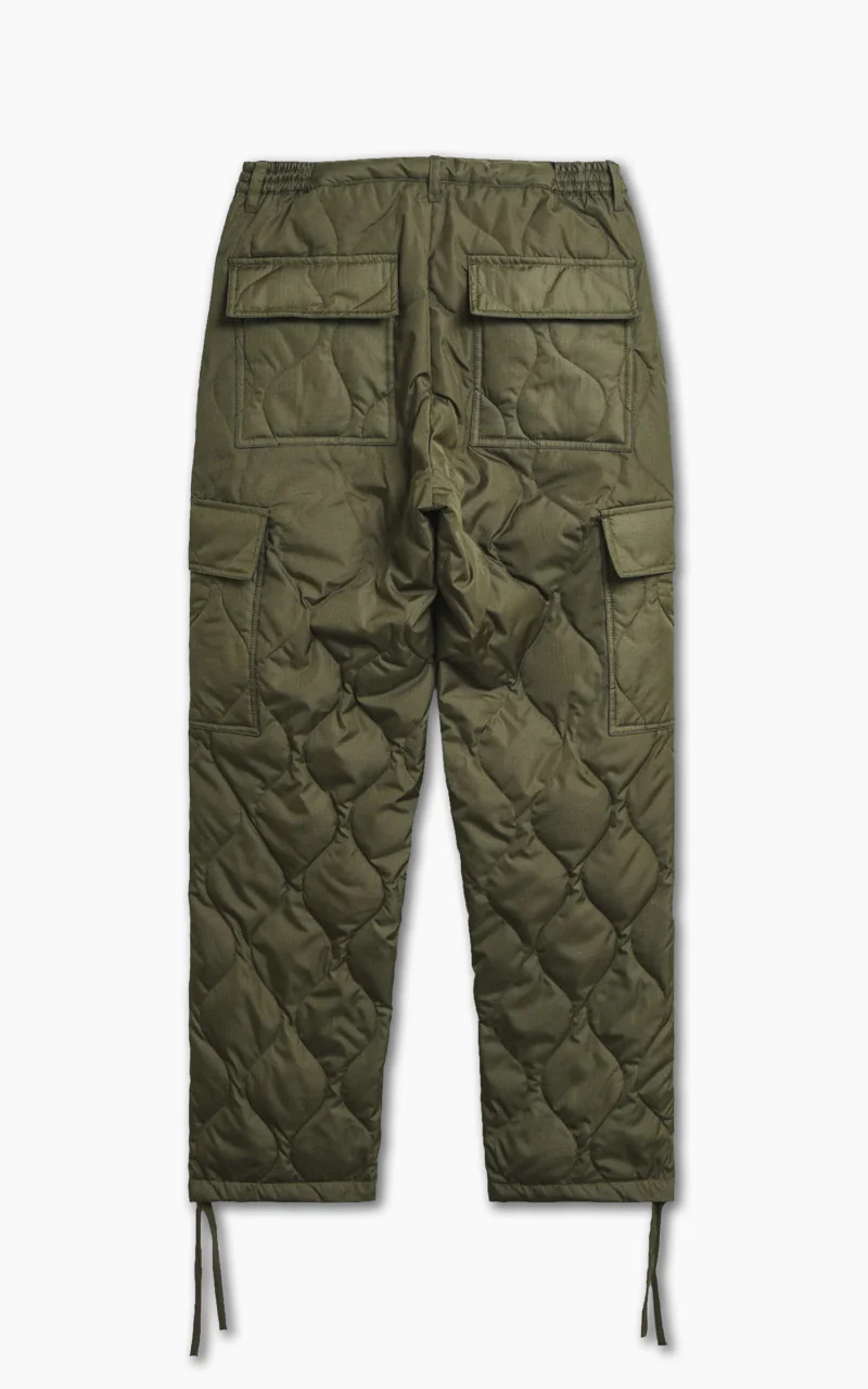 Taion Military Cargo Down Pants Dark Olive - Image 3