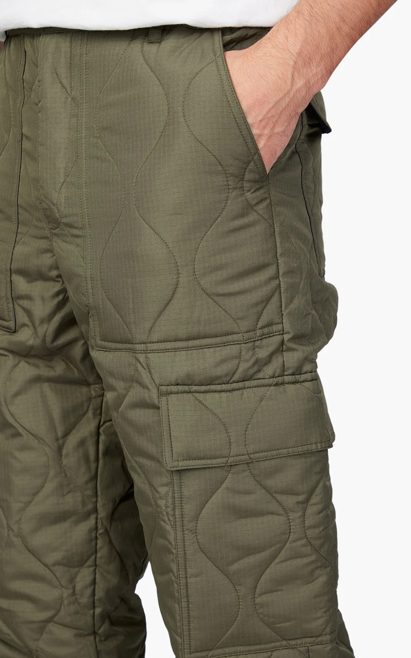 Taion Military Cargo Down Pants Dark Olive - Image 6