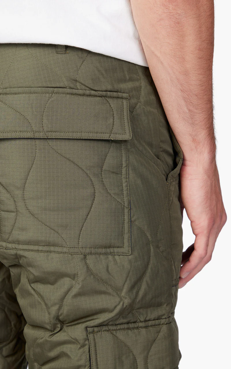 Taion Military Cargo Down Pants Dark Olive - Image 7