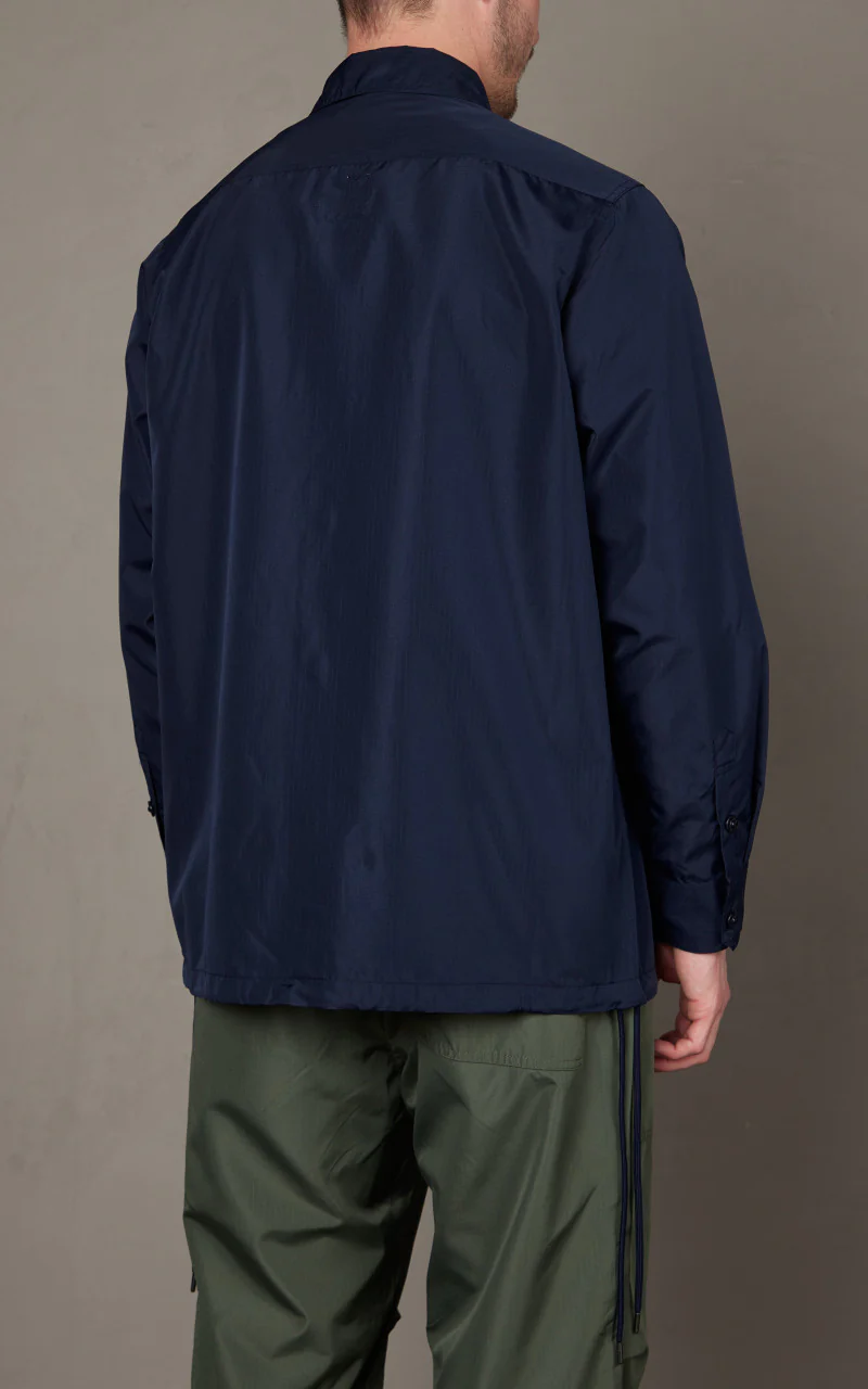 Taion Military Long Sleeve Shirt Dark Navy - Image 5