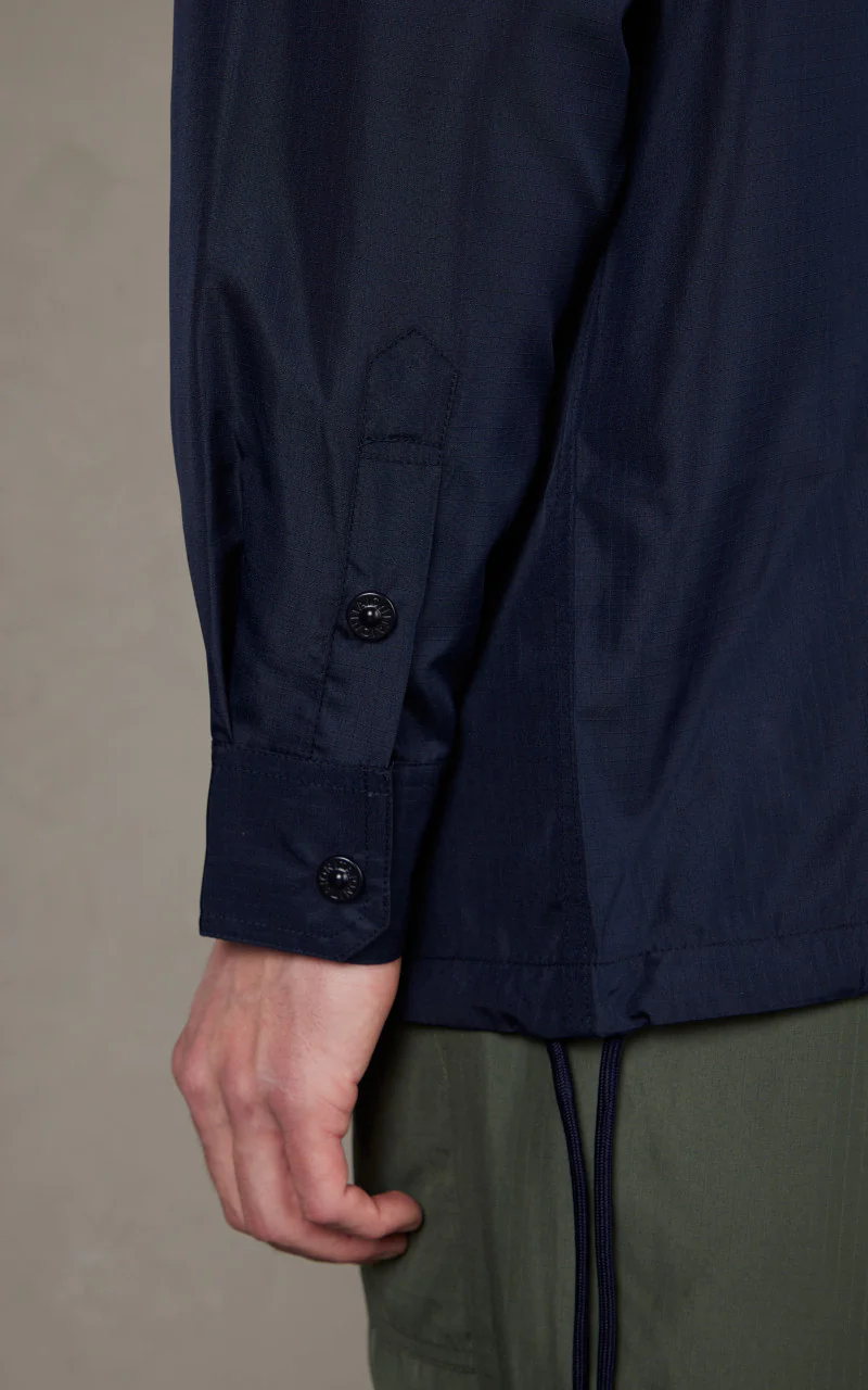 Taion Military Long Sleeve Shirt Dark Navy - Image 6