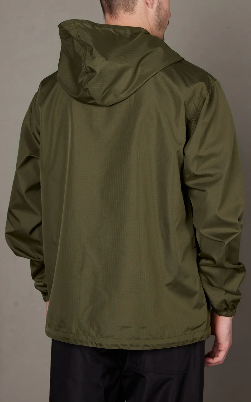 Taion Military Reversible Anorak Parka Dark Olive - Image 11