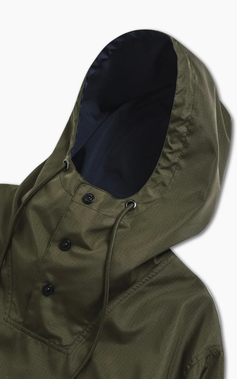 Taion Military Reversible Anorak Parka Dark Olive - Image 6