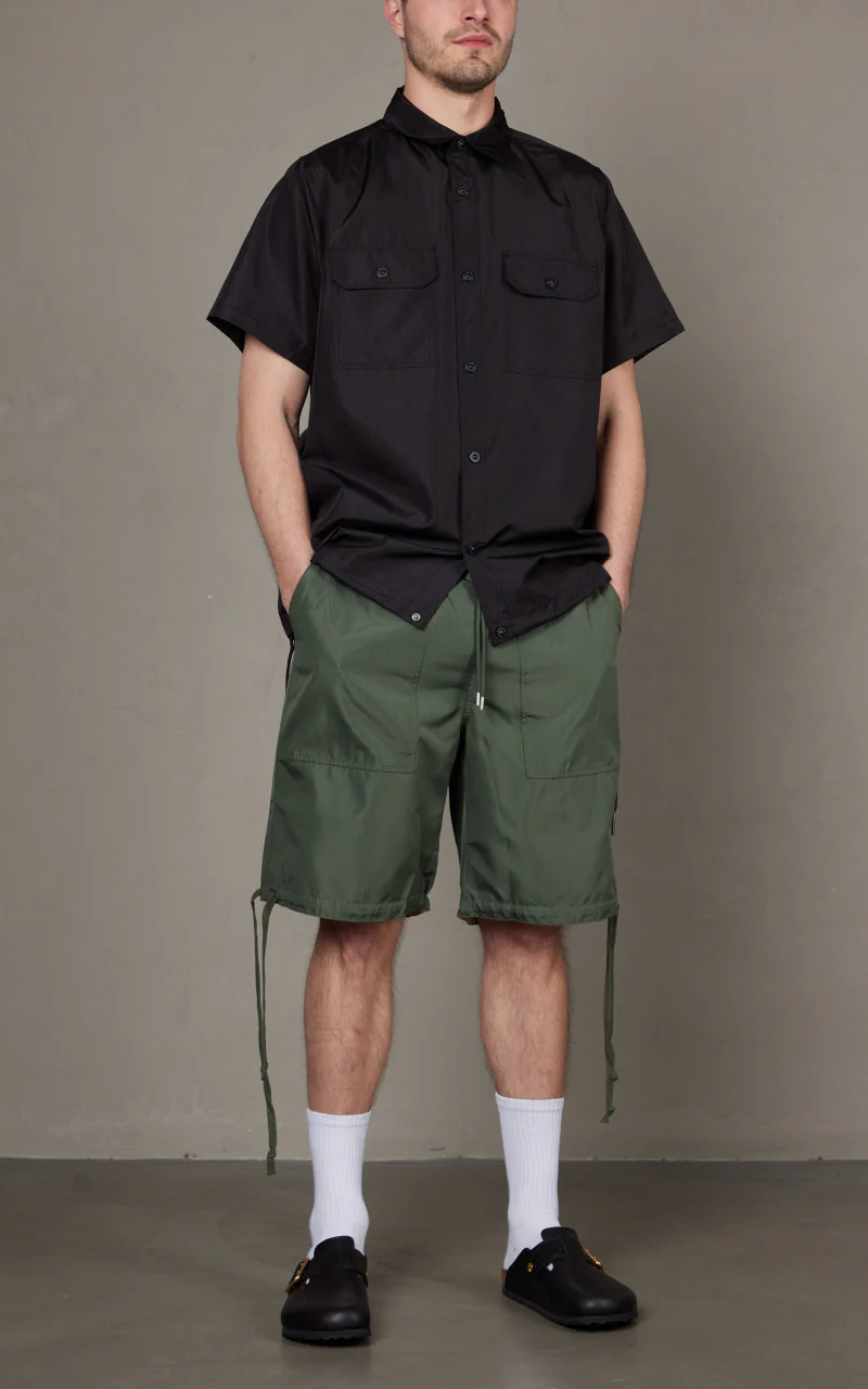 Taion Military Reversible Shorts Olive - Image 2
