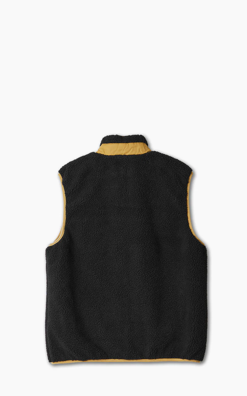 Taion Mountain Reversible Down x Boa Vest Beige/Black - Image 13